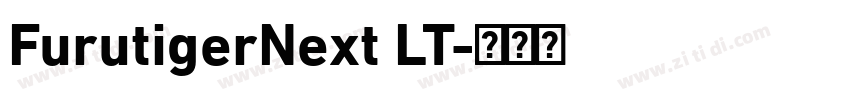 FurutigerNext LT字体转换